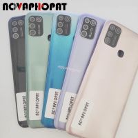 Novaphopat สำหรับ Infinix เคสประตูแบตเตอรี่ X688 10 Play ด้านหลังเคสด้านหลังกรอบปุ่มเปิดปิดด้านข้างเลนส์กล้องถ่ายรูปปุ่มคีย์ระดับเสียง