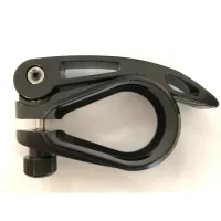 Bicycle Seat Post Clamp Folding Bike Water-drop Shape Seat Rod Clamp Saddle Clamp Bicycle Seat Post Clip For SAVA E6/E8 ebike