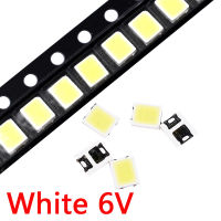 5ชิ้นหลอดไฟ Led ชิป2835ดวง SMD 50-55lm สีขาว6V ไฟไดโอด Led สปอตไลท์