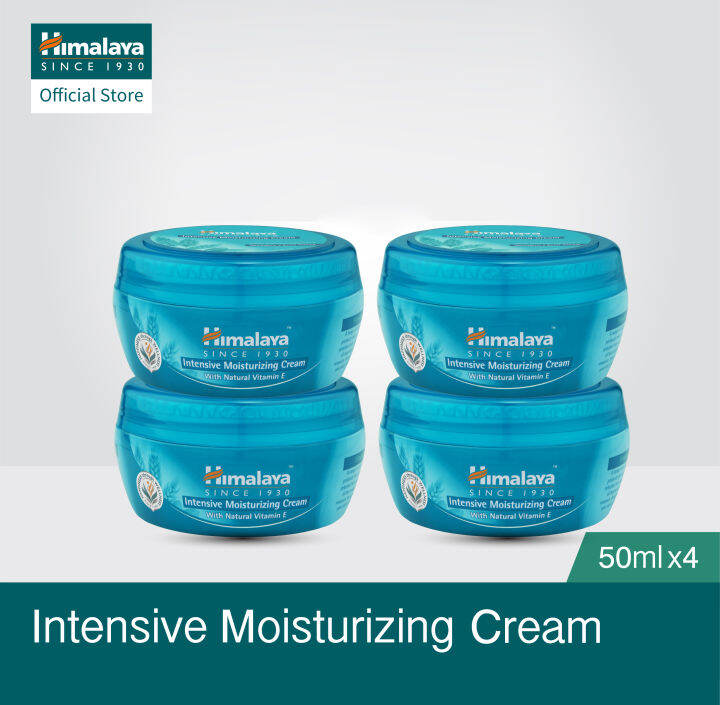 Himalaya Intensive Moisturizing Cream 50ml (Bundle of 4) Lazada Singapore