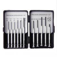 WER 11PCS Precision Screwdriver Set Mini Bijoutiers Montres Lunettes Réparations Kit