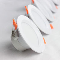 LED Downlight 3W 5W 7W 9W 12W 18W รอบโคมไฟ220V 230V 240V หลอดไฟ Led ห้องนอนห้องครัวในร่ม LED Spot Lighting *