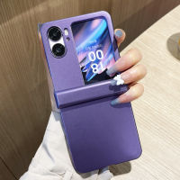 เคสโทรศัพท์อบเสร็จสิ้นหรูหรา HOCE สำหรับออปโป้ไฟนด์ N2พลิกกับบานพับเคสกันกระแทกเต็มรูปแบบสำหรับการค้นหาพลิก N2สีแท้ N2Flip