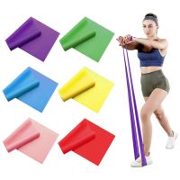 Yoga Pilates Resistance Band Long Training Stretch Bands for Physical Therapy Lower Body home Strength Elastic Exercise Bands Exercise Bands