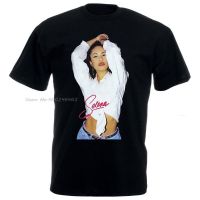 New Rare Selena Quintanilla T Shirt Top Black Usasz Limmited Edition Men Cotton Tees Tops Anime Harajuku Streetwear XS-6XL