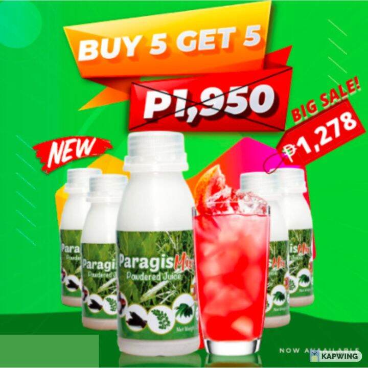 5+5 Bottles Paragis Mix Organic Herbal Natural Reproductive Pregnancy