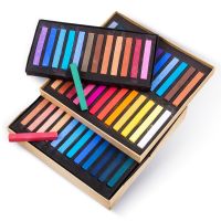 Maries Painting Crayons Soft Dry Pastel 12/24/36/48 Colors/Set Art Drawing Set Chalk Color Crayon Brush Stationery For Students