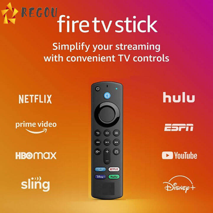 การเปลี่ยนรีโมทคอนโทรลด้วยเสียงสำหรับ-amazon-3rd-generation-fire-tv-stick-lite-ไม่มีแบตเตอรี่