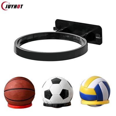 Wall Mounted Basketball Storage Rack Iron Multi-purpose Football Display Shelf Ball Holder Space Saving Living Room Decor Stand