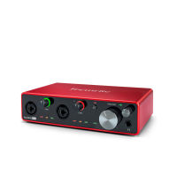 Focusrite Scarlett 4i4 (Gen 3)  ออดิโออินเตอร์เฟส อุปกรณ์บันทึกเสียง โฮมสตูดิโอ 4in/4out USB Audio Interface(ProPlugin)