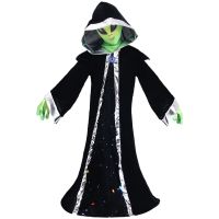 Memune Exclusive Kids Unisex Funny Deep Space Alien Lord Scary Halloween Carnival Theme Party Fancy Costume