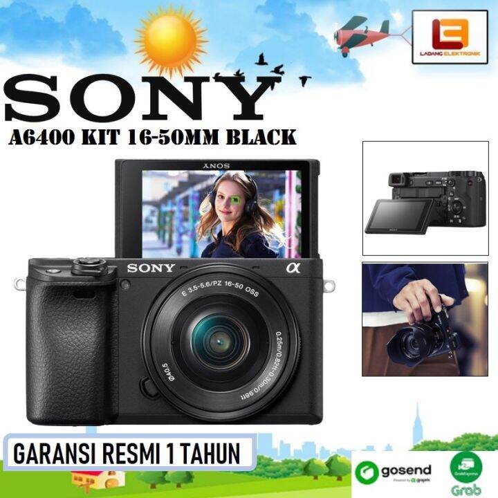 Sony A6400 Kit 1650mm / Alpha a6400 Kit / Alpha 6400 Kamera Mirrorless