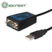 Iocrest สาย2.0 Usb Rs-232ชาย9-Pin Db9ซีเรียลพร้อมชิปเซต Ftdi รองรับ Win10