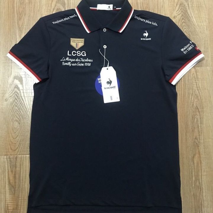 exports-japan-and-south-korea-golf-rooster-mens-short-sleeve-t-shirt-uniform-stretch-bead-quick-drying-clothes-3013-fashion-movement-golf
