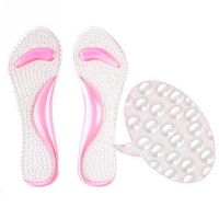 [Fashion goods060]1คู่ผู้หญิงซิลิโคนเจลนวด Arch Support Insoleflatfoot ป้องกันเท้ารองเท้าส้นสูง Pad 4.6