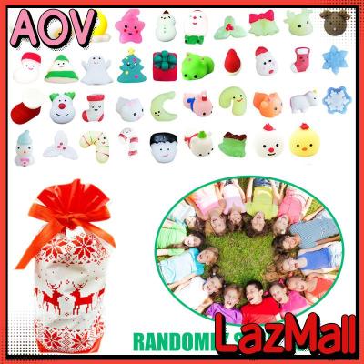 AOV 20Pcs Mochi Squishy ของเล่นความเครียดบรรเทาของเล่น Mini Squishy สัตว์ Squishies ของเล่น Party Favors สำหรับเด็กวันเกิดของขวัญ