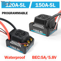 120A/150A Brushless Esc 4-6S 5A/5.8V BEC สำหรับ3660/3670/3674 Brushless Motor 1/8 Rc รถ/Off-Road/buggy/ เรือของเล่น