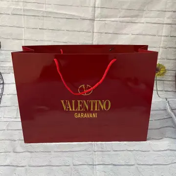 Valentino paper shopping bag hot sale