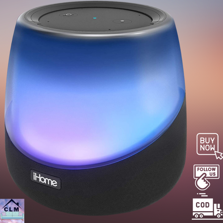 iHome 2nd Generation Bluetooth Speakers For Alexa Echo Dot Color
