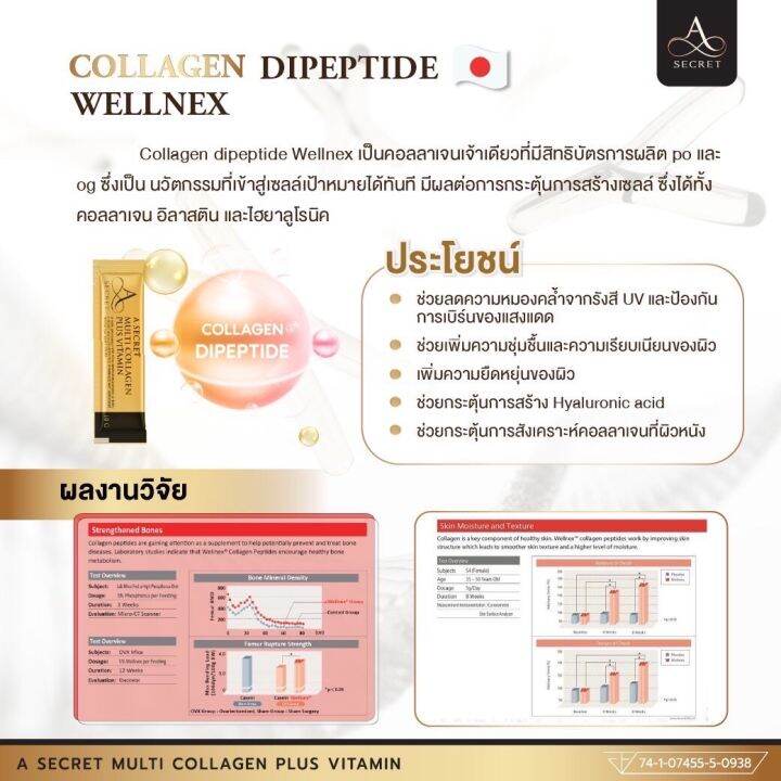 เอซีเคร็ท-มัลติ-คอลลาเจน-พลัส-เอศุภชัย-คอลลาเจน-a-secret-multi-collagen-plus-vitamin-1กล่อง10ซอง-พร้อมส่ง