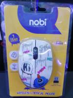 Mouse Wireless 2.4GHz NOBI # NM68