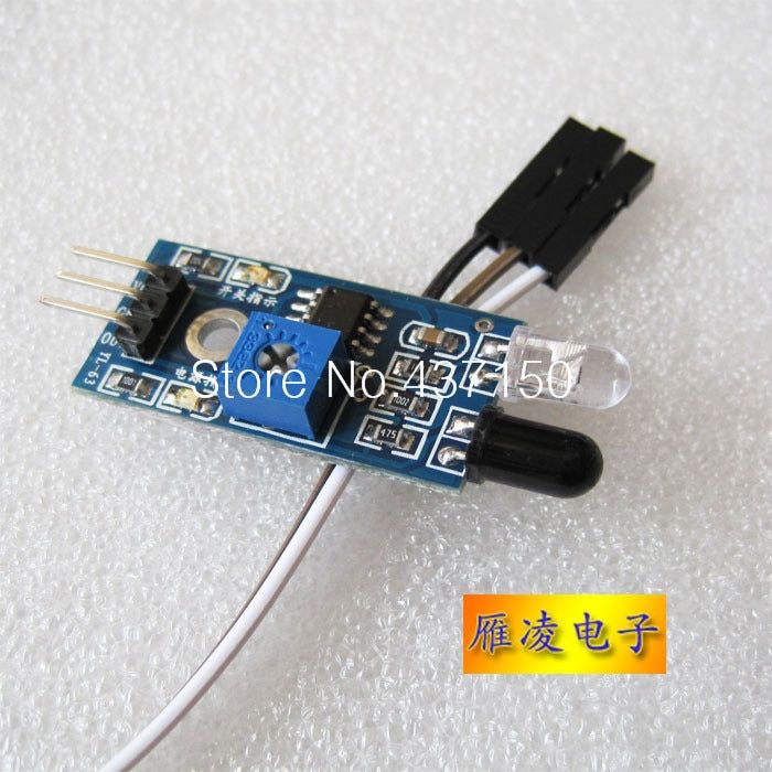‘；【。- Infrared Barrier Module / Car Obstacle Avoidance Obstacle Avoidance Sensors / Black And White Line Recognition Distance Adjustab