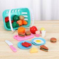 【CW】 Plastic Food Tableware Early Education KidsKitchen ToyModel ChildrenHouse Fruit and Vegetable