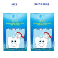 DDFHLPJ-8pcs Sb417a Oral Electric Toothbrush Heads B For D4510/d12013/d12013w/d12523/d17525/d18/d19523 Universal Electric Toothbrush