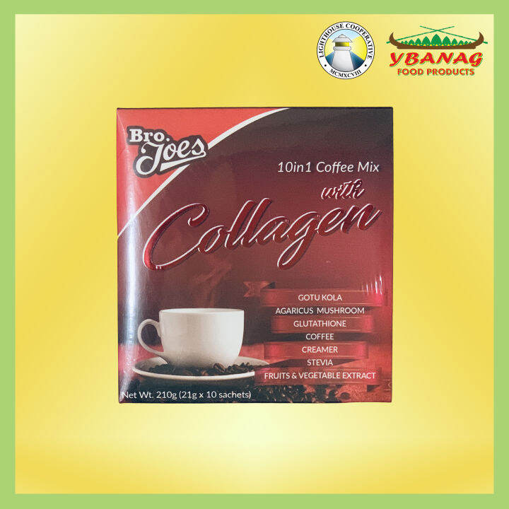 Bro. Joes 10 in 1 Coffee Mix with Collagen Lazada PH