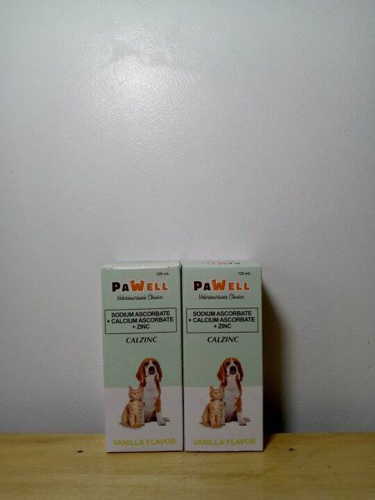 [G&G AGRIVET] 2 pc Pawell Calzinc 120ml Sodium ascorbate + Calcium