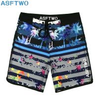 Mens casual shorts go out big shorts loose five-cent pants summer popular logo print beach pants surf beach pants