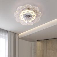 Bedroom Ceiling Fan with Led Light Living Room Remote Control Ceiling Light Dining Room Ceiling Fans with Lights Flowers Lamp Exhaust Fans