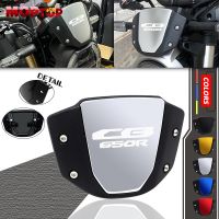 ❉✒สำหรับ HONDA CB650R CB1000R CB 650R 1000R Cb650r กระจกรถจักรยานยนต์กระจกบังลมหน้าจอด้านหน้าอุปกรณ์ดัดแปลงที่เบนทางลม