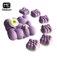 Meibum 2 Types Silicone Cake Mold Auspicious Clouds Mousse Moulds Non-Stick Dessert Decorating Tools Pastry Baking Bakeware