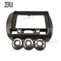 2din stereo panel fit for Honda Jazz City zx idsi Fit 2002-2008 9 inch head unit cover fascia radio frame