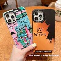 Fashion Art Portrait Crown CASETiFY Phone Case For iPhone 13 12 Pro Max 11 Pro Max X XR XS MAX 7 8 Plus Case Flannel Silicone Protection Shockproof Soft Cover