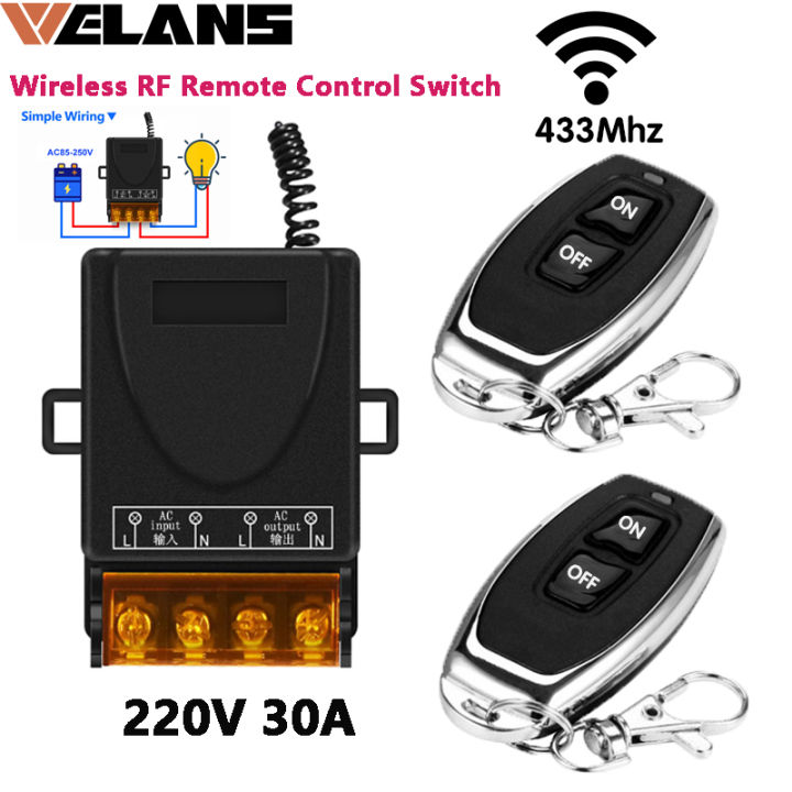 Wireless RF Remote Control ON/OFF Switch