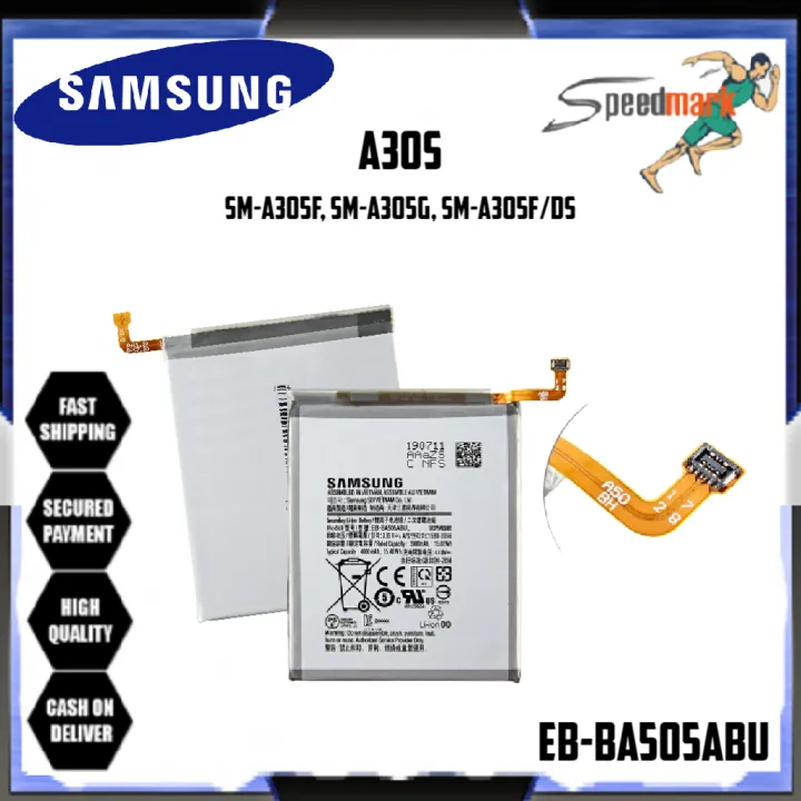 Samsung Galaxy A30s Battery Model EBBA505ABU Capacity (4000mAh