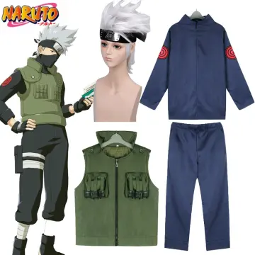 Ninja Kakashi Costume Hatake Naruto Cosplay Suit