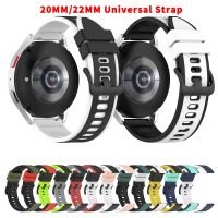 ✆☃ Uniwersalny 20mm 22mm silikonowy pasek do zegarka dla Amazfit GTS 3/2/2e/GTS2 Mini/GTR 42mm/47mm/GTR 3/3 Pro/2/2e bransoletka Sport wymienić