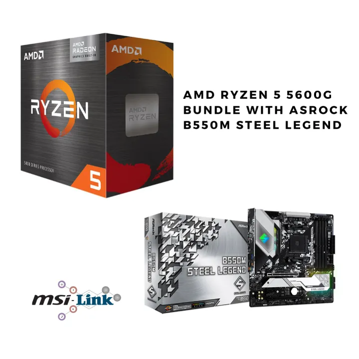 Ryzen5 2600+B450 Steel Legend+DDR4-8GB-