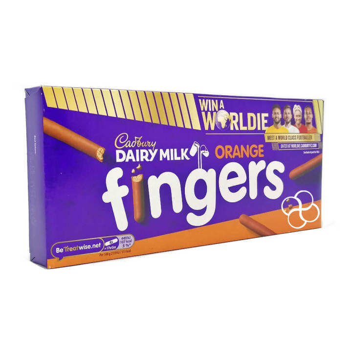 Cadbury Dairy Milk Orange Fingers Milk Chocolate 114g Lazada PH