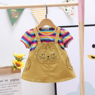 IENENS Fashion Baby Girl Clothes Skirts Dresses Child Kids Girls Cotton thumbnail