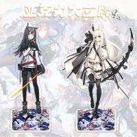 2ชิ้น Arknights สาวเด็กอะคริลิยืนรูปแบบการตกแต่งเครื่องประดับบ้านของขวัญของขวัญวันเกิดสร้างสรรค์เครื่องประดับโต๊ะ15เซนติเมตร