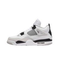 【Limited time offer】Air Joe 4 R Gray White Black Small White Cement Panda Mens and Womens Sports Basketball Shoes DH6927-111