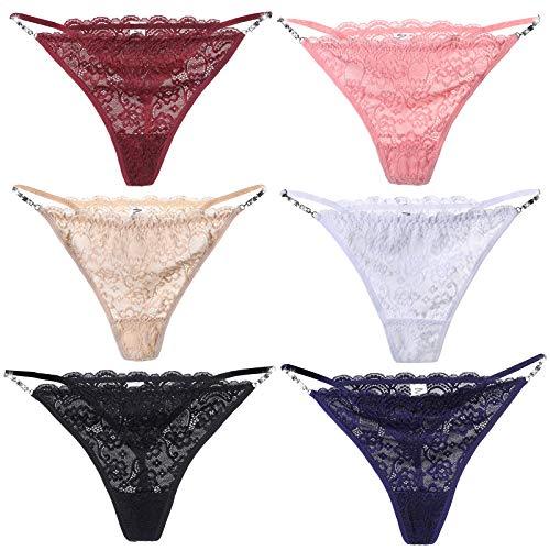 [PRE-ORDER] BIONEK G-String Thongs Womens Lace Underwear Brazilian ...