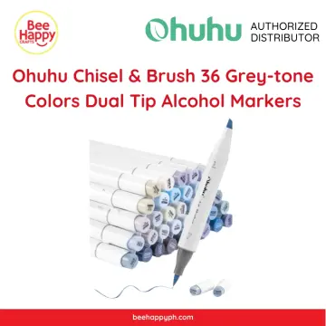 Ohuhu Honolulu B Marker Pen Dual Tips Alcohol Art Markers Set Coloring  Manga Sketching Drawing Felt Pen School Supplies