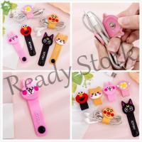 【Ready Stock】 卐✧ B40 Qipin Cartoon Sesame Street USB Cable Winder Data Line Protector Earphone Wire Organizer Storage