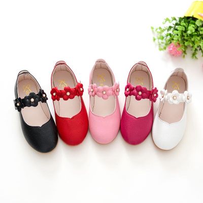 Girl Leather Shoes Children Princess Shoes Single Shoes Small White Shoes Performance Shoes Kid Shoes Middle/Young Children Shoe