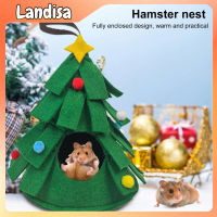 Pet Felt Warm Nest Christmas Tree Shaped Small Animal Sleeping Bed Pets Supplies For Hamster Guinea Pig